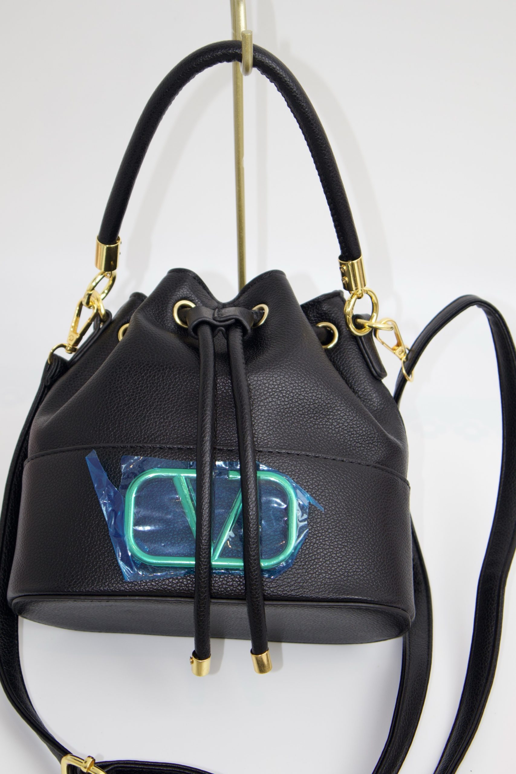 Valentino Garavani Black Bucket Bag