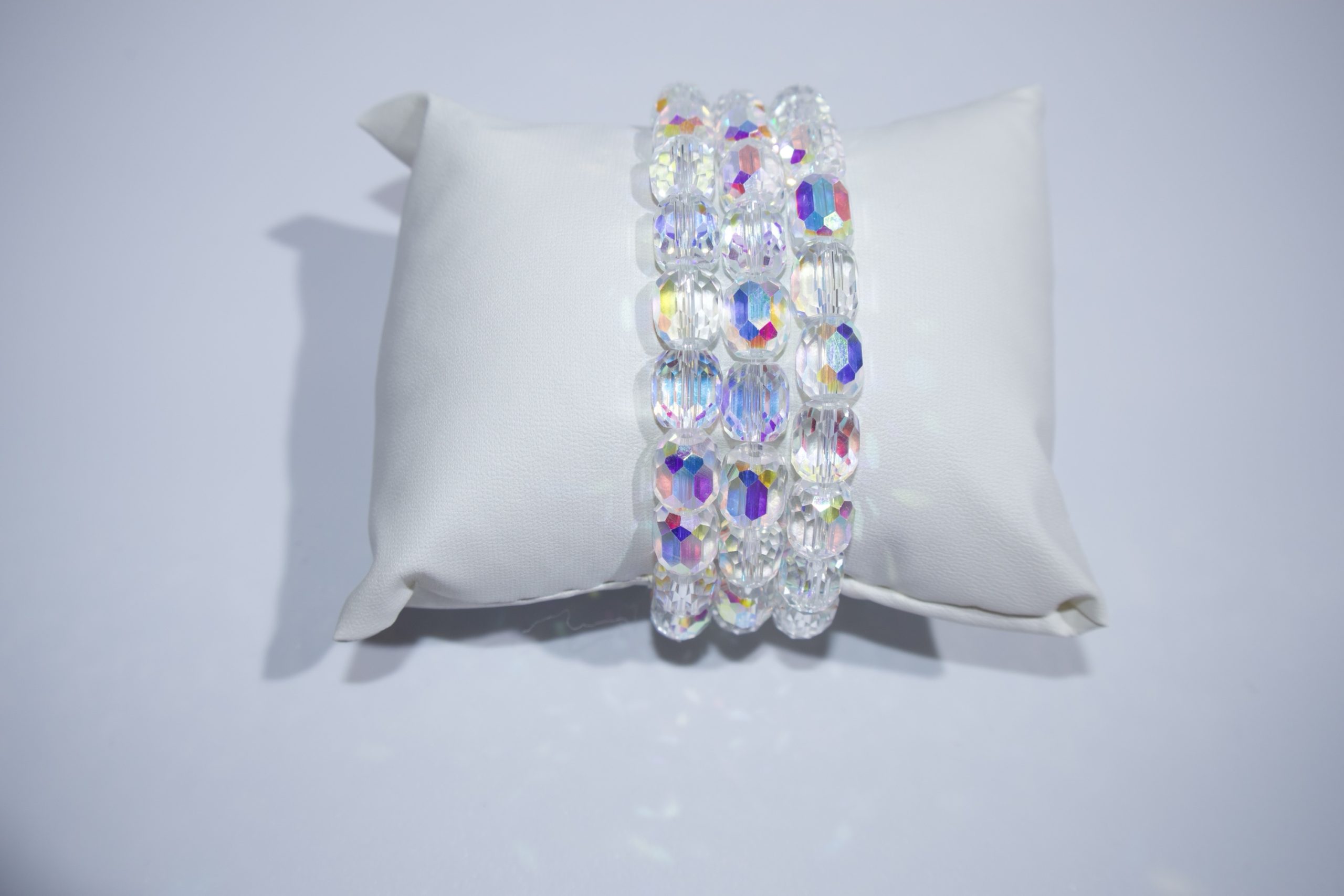 multi-strand crystal bracelet 3set - Image 3
